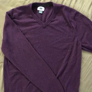 Long sleeve Purple Sweatshirt